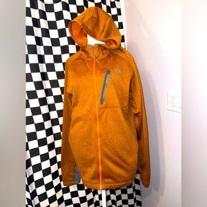 THE NORTH FACE MENS FUNNEL NECK ZIP HOODIE